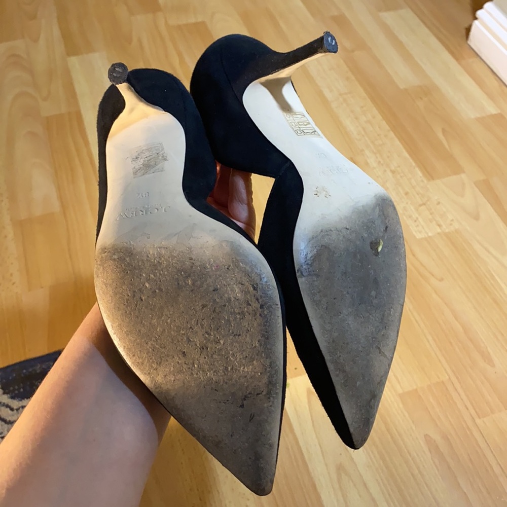 J Crew black leather heals 2” - Picture 9 of 16